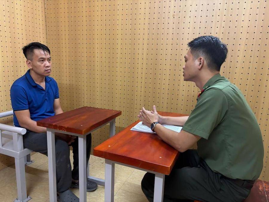 Công an tỉnh Hà Tĩnh lấy lời khai đối tượng cầm đầu