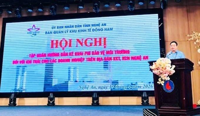 ông Hồ Văn Quỳnh – Phó Trưởng Ban Quản lý Khu kinh tế Đông Nam 