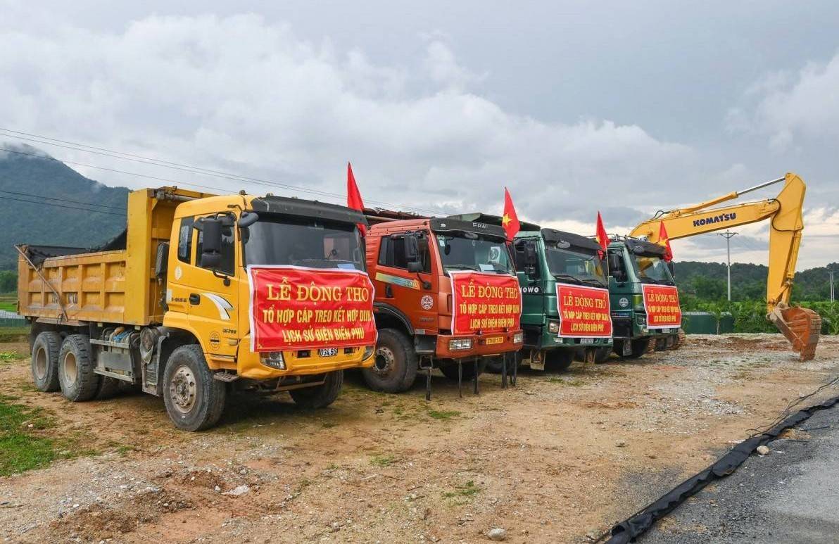 Cận giờ động thổ dự án cáp treo lịch sử lớn tại Điện Biên