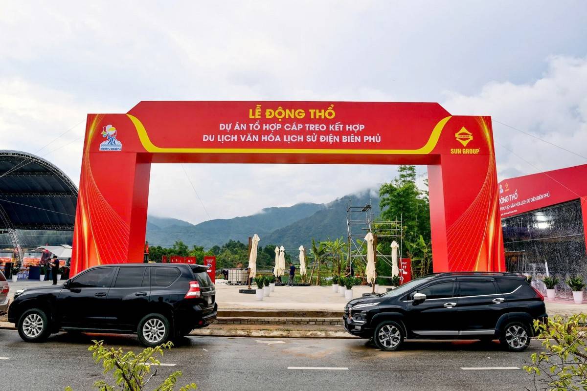 Cận giờ động thổ dự án cáp treo lịch sử lớn tại Điện Biên