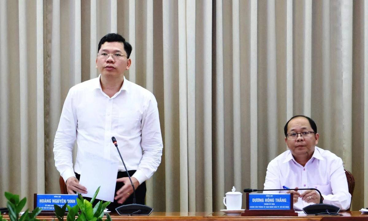 Phó Chủ tịch UBND TP. Hồ Chí Minh Hoàng Nguyên Dinh