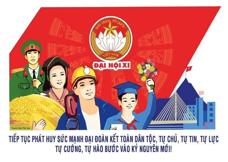 Đại hội đại biểu toàn quốc Mặt trận Tổ quốc (MTTQ) Việt Nam lần thứ XI, nhiệm kỳ 2026-2031 là sự kiện chính trị - xã hội quan trọng, thể hiện sức mạnh của khối đại đoàn kết toàn dân tộc trong kỷ nguyên mới, diễn ra ngay sau thành công của Đại hội đại biểu toàn quốc lần thứ XIV của Đảng và cuộc bầu cử đại biểu Quốc hội khóa XVI, Hội đồng nhân dân các cấp nhiệm kỳ 2026 - 2031.