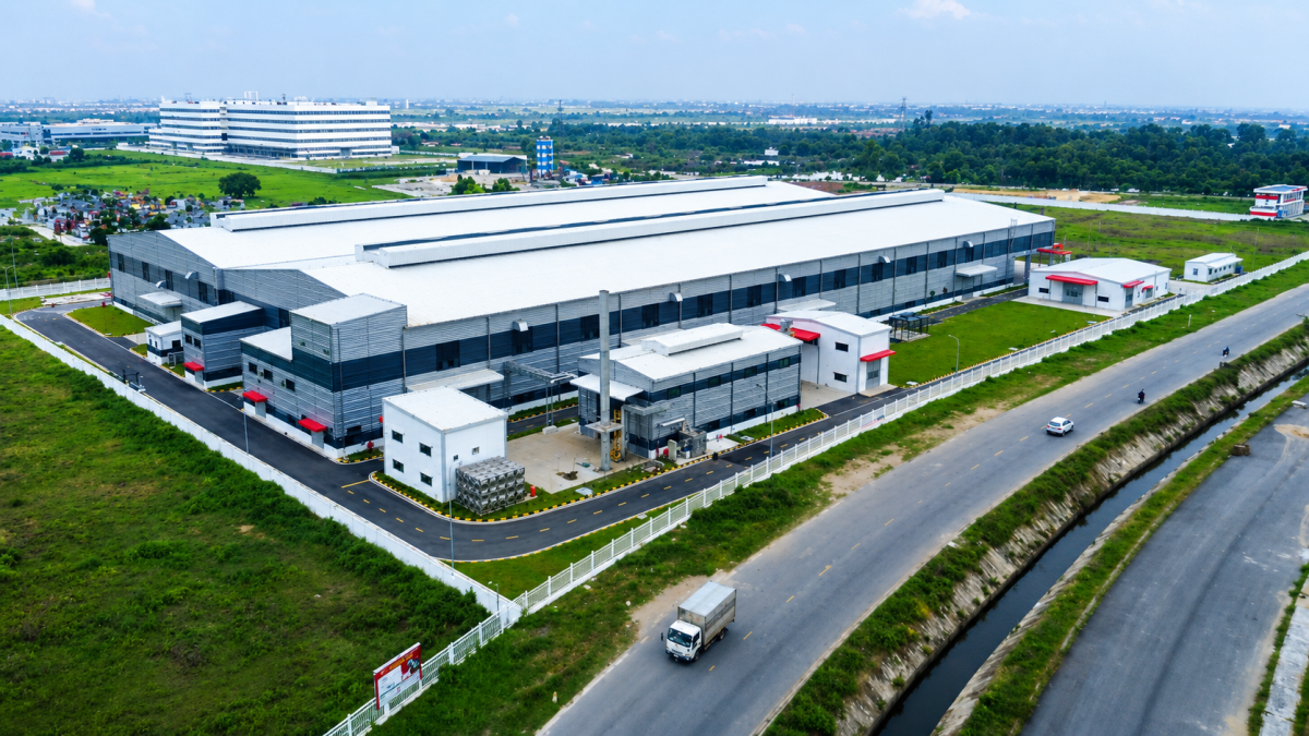 Một phần của KCN Liên Hà Thái