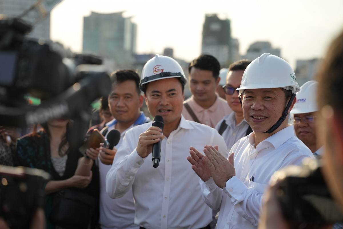 TP.HCM tăng tốc dự án cầu đi bộ qua sông Sài Gòn trước dịp 2/9