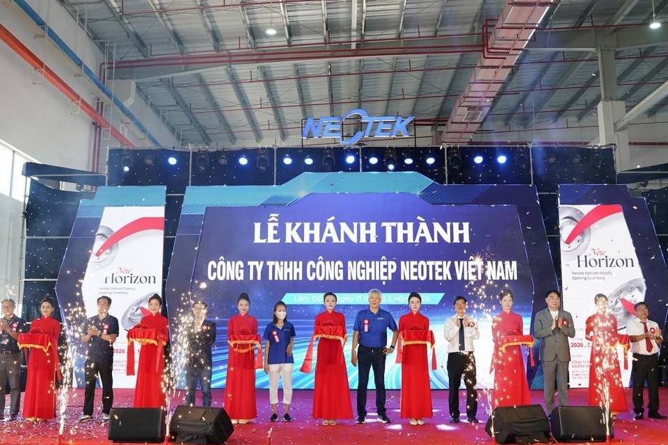 Khánh thành Nhà máy Neotek tại KCN Hàm Kiệm II, bổ sung động lực cho công nghiệp phụ trợ ô tô tại Lâm Đồng