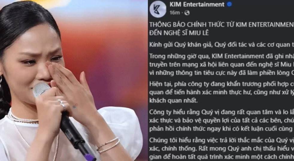 KIM Entertainment và loạt "siêu dự án" đối mặt khủng hoảng vì Miu Lê