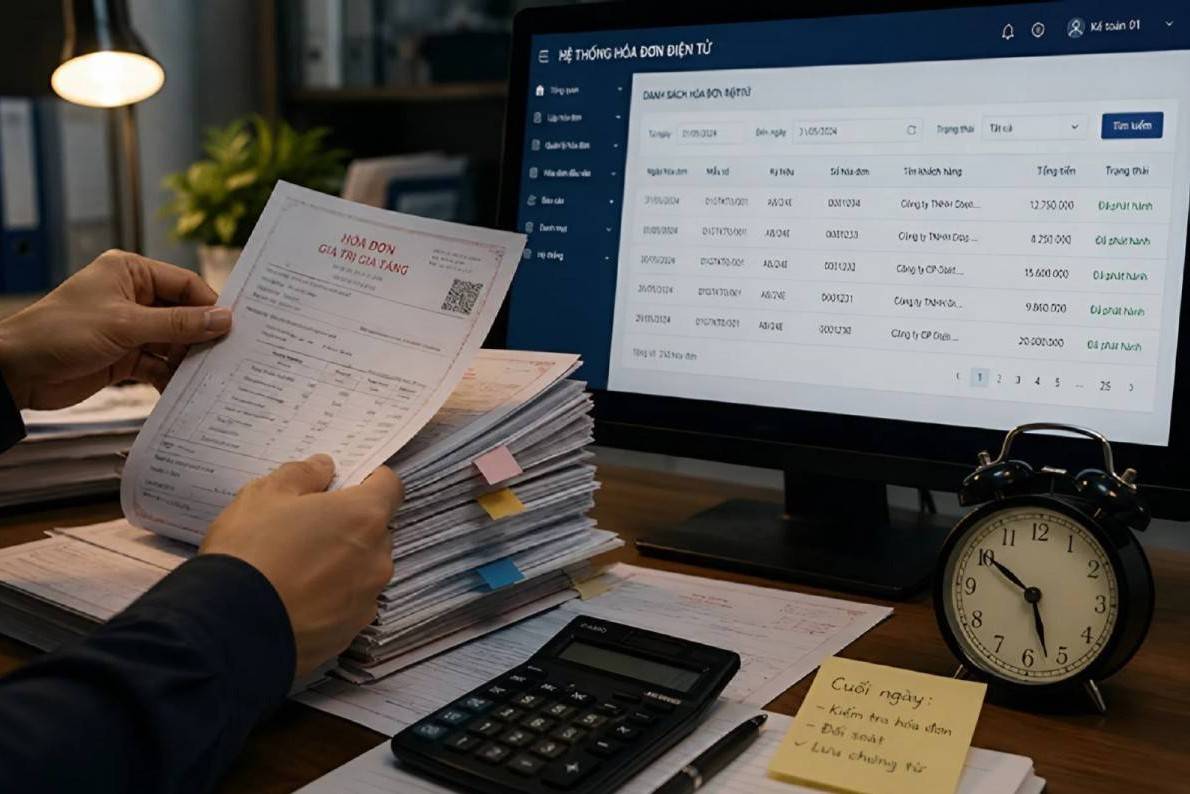 Xuất hóa đơn sai thời điểm có thể bị phạt tới 70 triệu đồng từ 2026