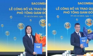 SACOMBANK bổ nhiệm 2 Phó tổng giám đốc