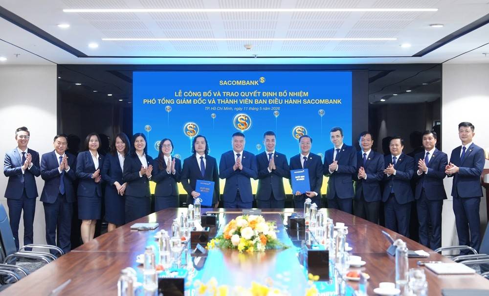 SACOMBANK bổ nhiệm 2 Phó tổng giám đốc