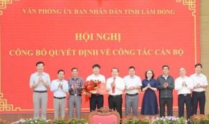 Kiện toàn nhân sự Trung tâm Phục vụ hành chính công Lâm Đồng đẩy mạnh chuyển đổi số và hỗ trợ doanh nghiệp