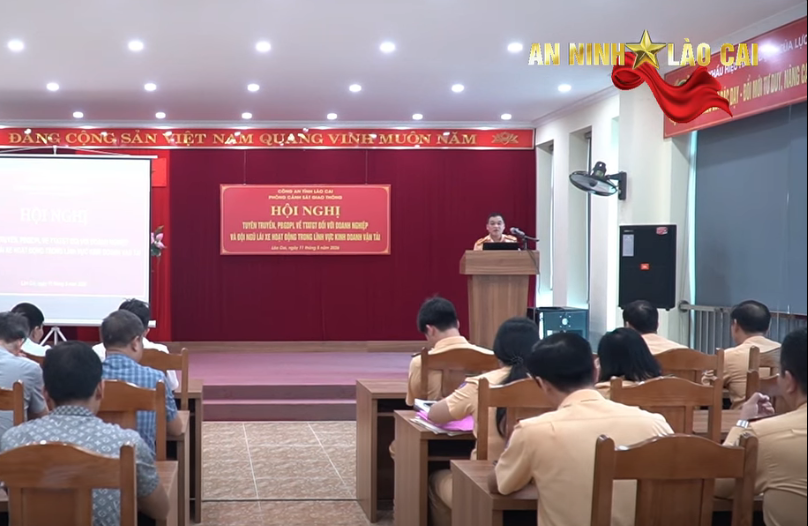 Doanh nghiệp vận tải Lào Cai nâng cao ý thức phòng ngừa tai nạn giao thông từ gốc