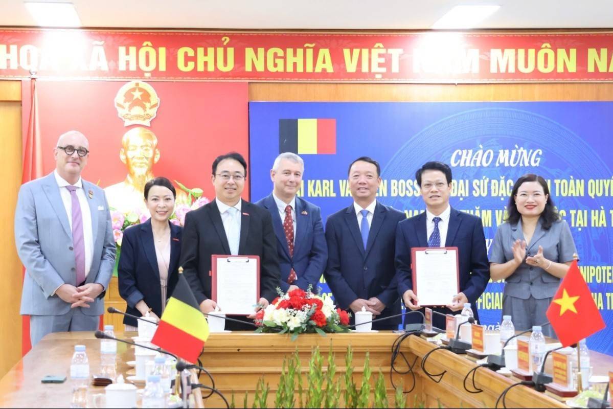 Hà Tĩnh mở rộng kết nối đầu tư với doanh nghiệp Vương quốc Bỉ