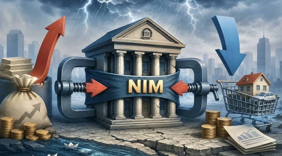 Ngân hàng: Áp lực biên lợi nhuận quay trở lại