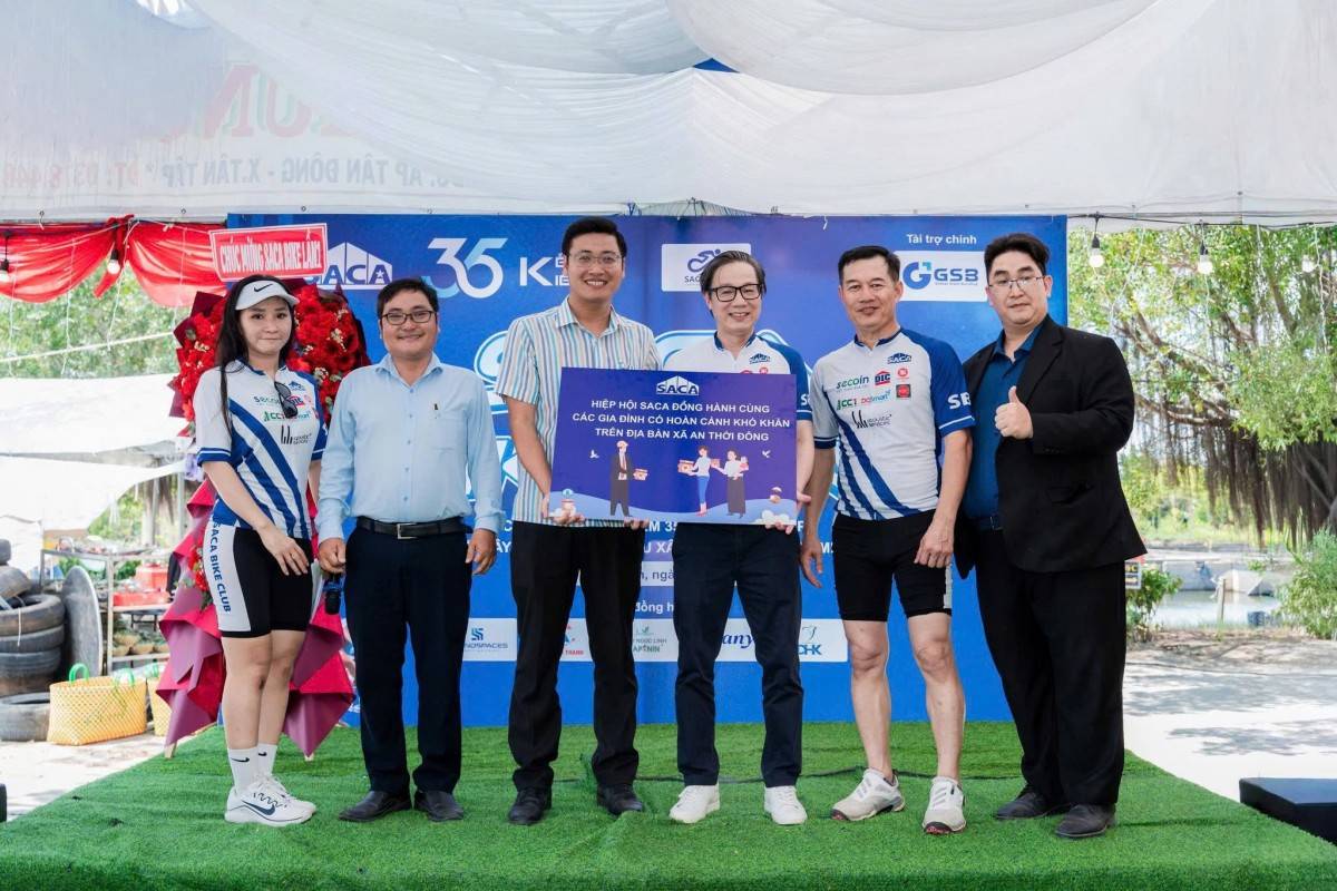 170 hội viên tham gia giải đua xe đạp “SACA BIKE lần 1”
