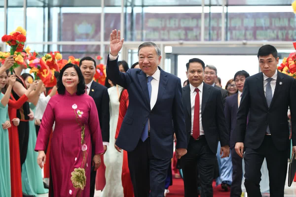 Tổng Bí thư, Chủ tịch nước Tô Lâm tới dự khai mạc Đại hội XI của MTTQ Việt Nam  nhiệm kỳ 2026 - 2031.