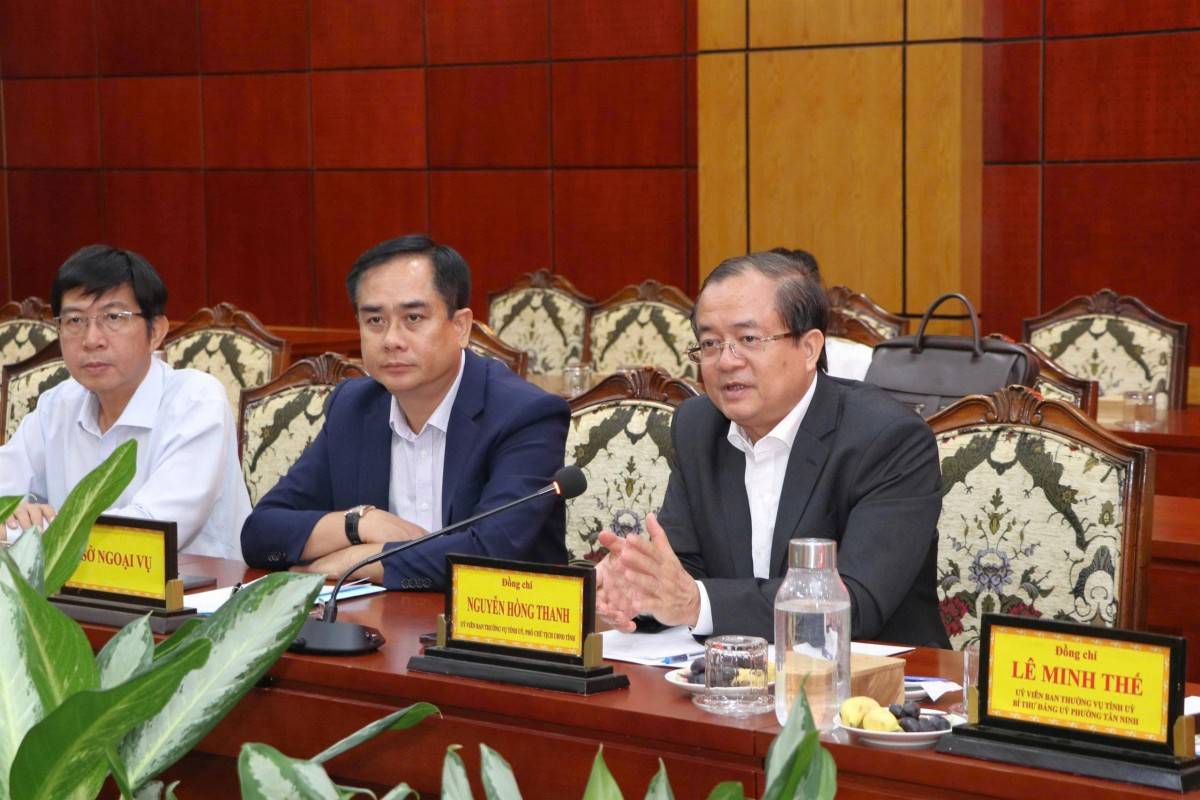 Phó Chủ tịch UBND tỉnh Nguyễn Hồng Thanh 
