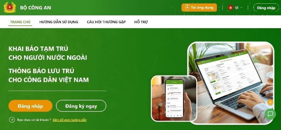 Từ 21/5: Bộ Công an vận hành hệ thống khai báo lưu trú mới, quét hộ chiếu tự động