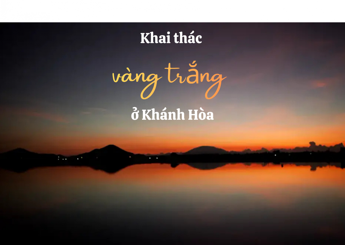 Trên những cánh đồng muối Khánh Hòa: Diêm dân săn 