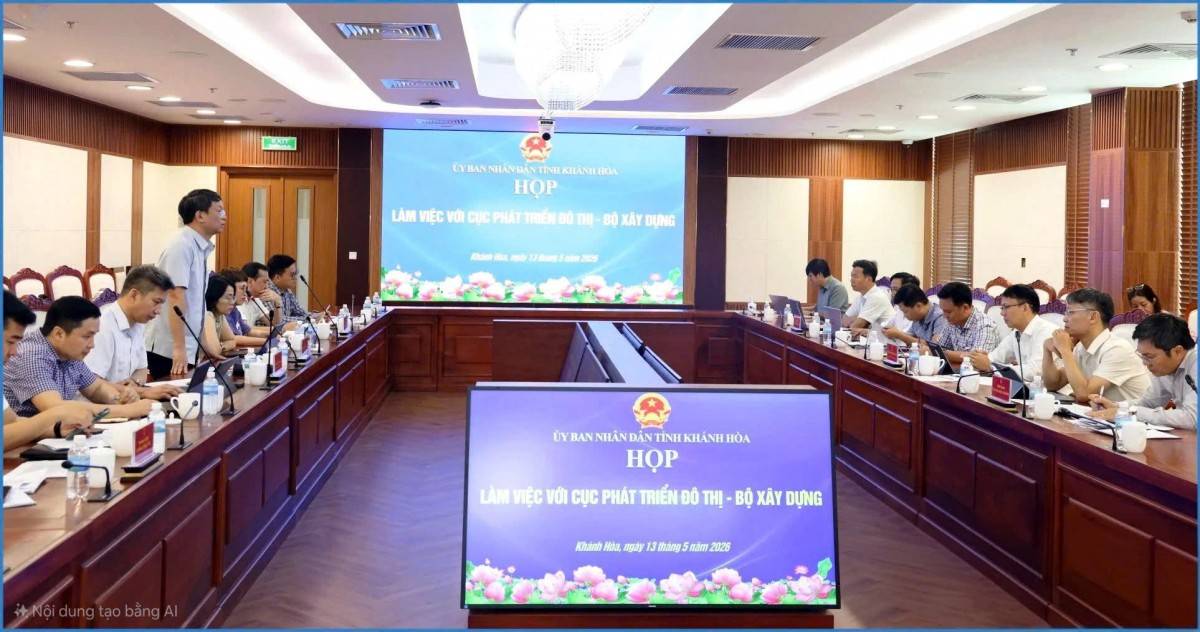 Khánh Hòa xây dựng kế hoạch hiện thực hóa mục tiêu hoàn thành tiêu chí đô thị loại I