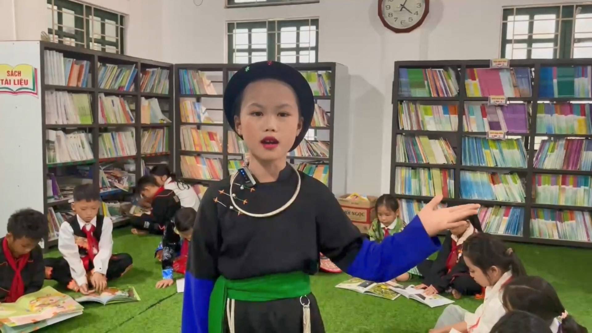 Lan tỏa văn hóa đọc ở Mỏ Vàng: Những “đại sứ sách” nhỏ tuổi nơi vùng cao Lào Cai