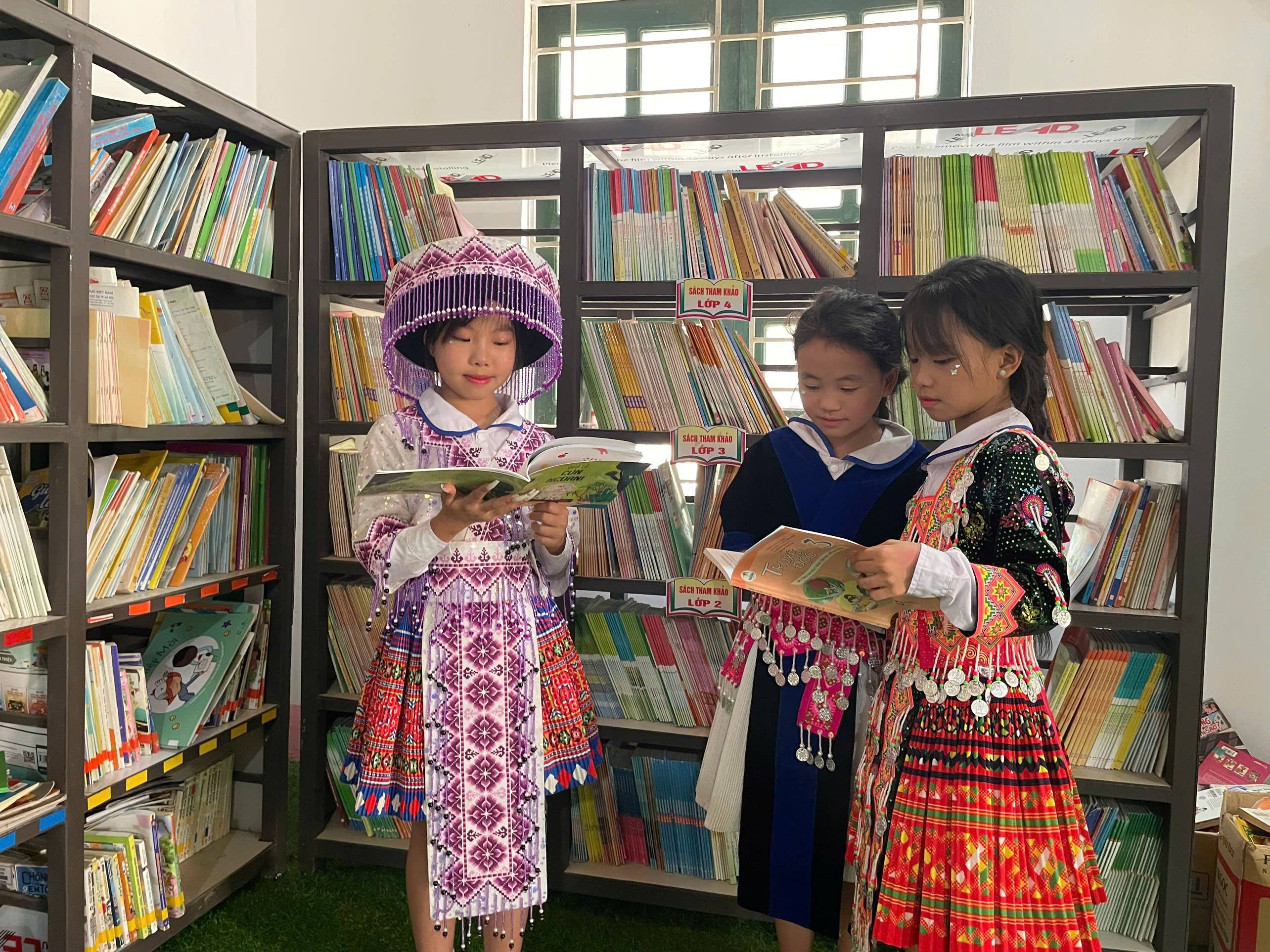 Lan tỏa văn hóa đọc ở Mỏ Vàng: Những “đại sứ sách” nhỏ tuổi nơi vùng cao Lào Cai