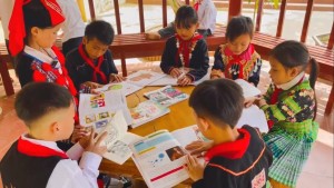 Lan tỏa văn hóa đọc ở Mỏ Vàng: Những “đại sứ sách” nhỏ tuổi nơi vùng cao Lào Cai
