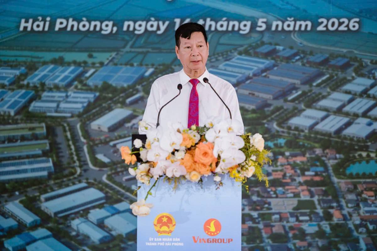 Hải Phòng đón thêm cực tăng trưởng mới từ Khu công nghiệp Nam Tràng Cát