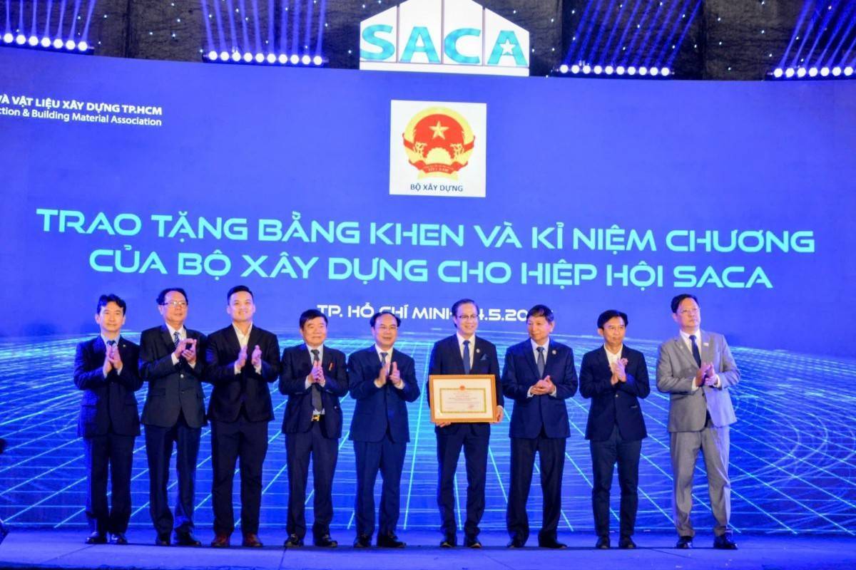 SACA kỷ niệm 35 năm thành lập: Dấu mốc khẳng định vai trò kết nối ngành xây dựng Việt Nam