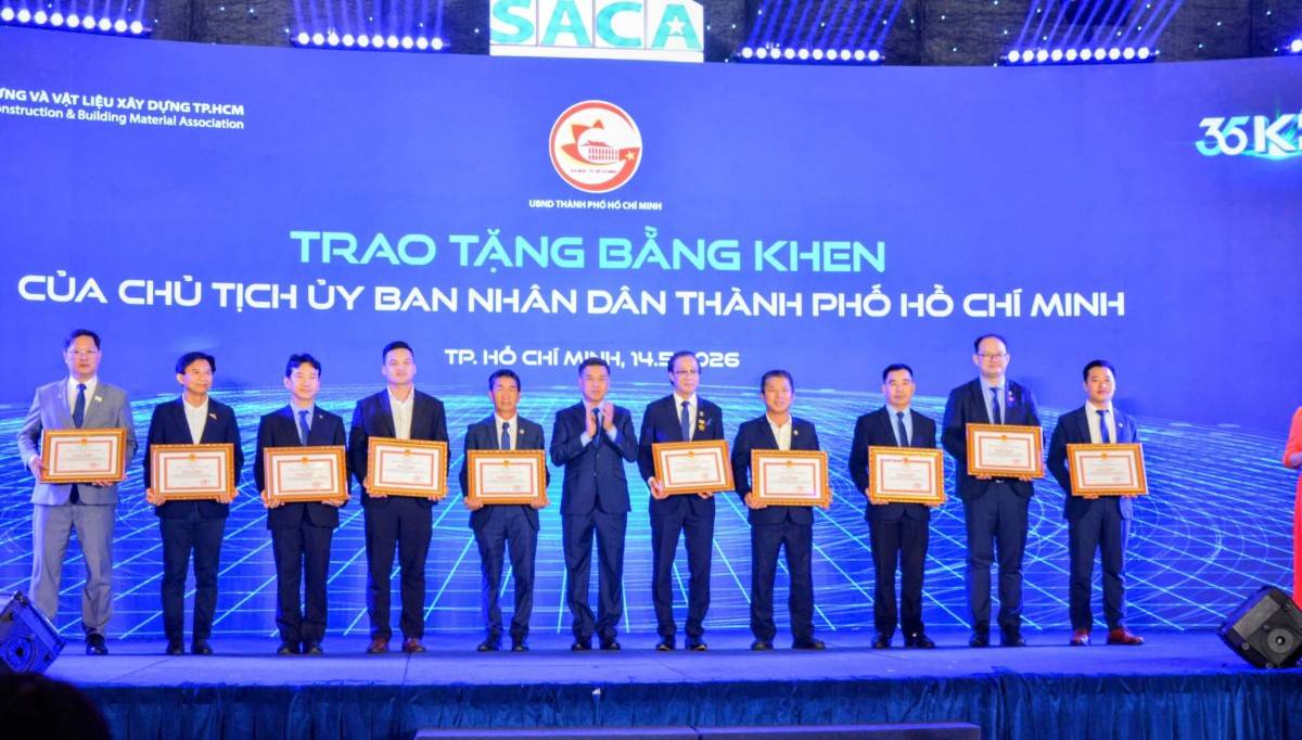 SACA kỷ niệm 35 năm thành lập: Dấu mốc khẳng định vai trò kết nối ngành xây dựng Việt Nam