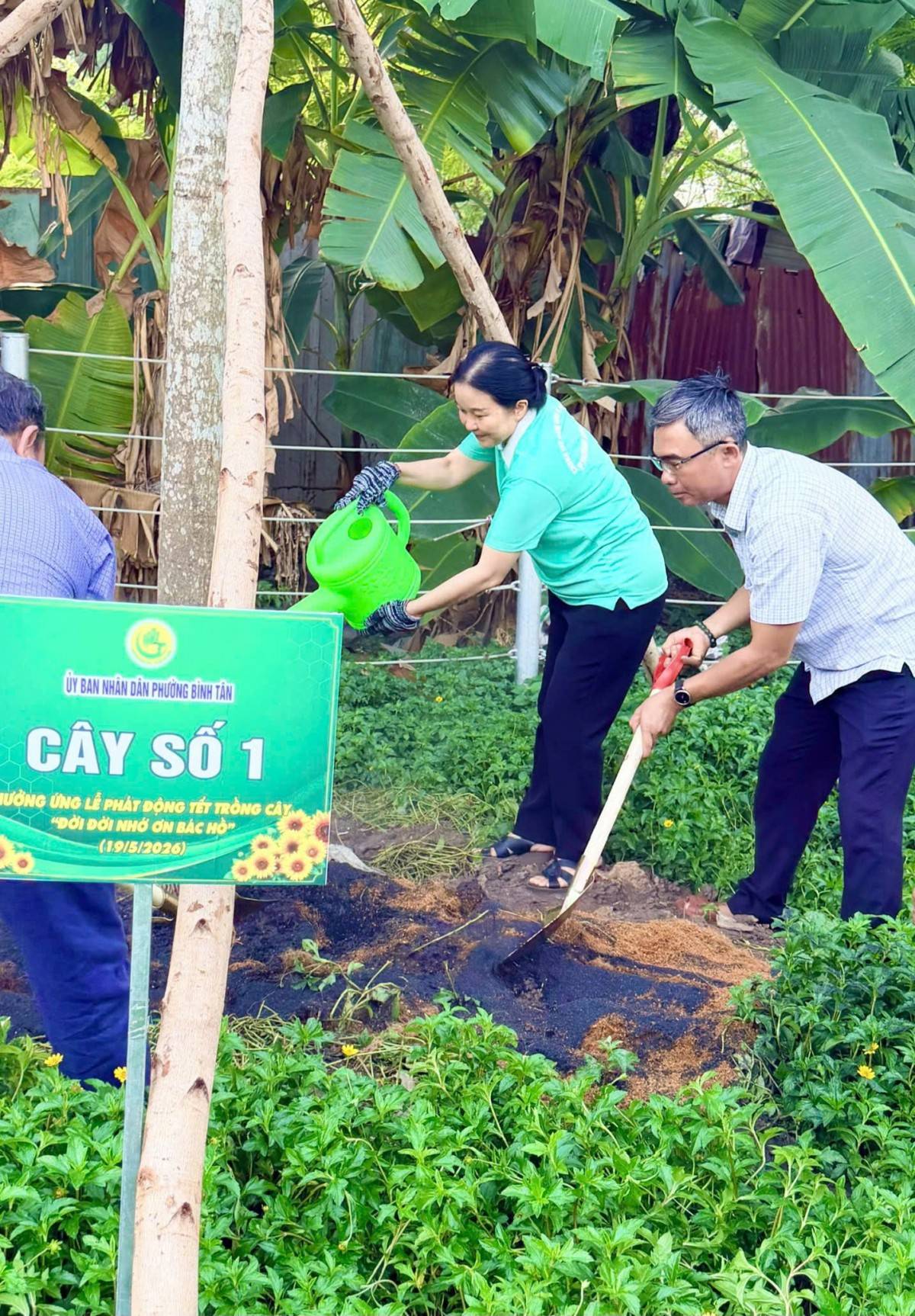 bà Phạm Thị Ngọc Diệu - Bí thư Đảng ủy phường Bình Tân 