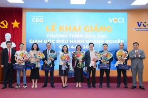 VCCI-HCM cấp học bổng toàn phần khóa đào tạo CEO 4.0