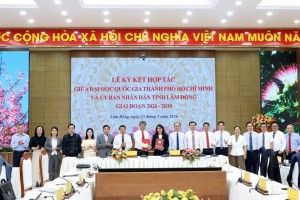 Lâm Đồng tăng tốc chuyển đổi số, liên kết Đại học Quốc gia TP.HCM đào tạo nhân lực chất lượng cao