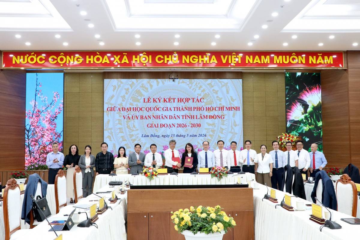 Lâm Đồng tăng tốc chuyển đổi số, liên kết Đại học Quốc gia TP.HCM đào tạo nhân lực chất lượng cao