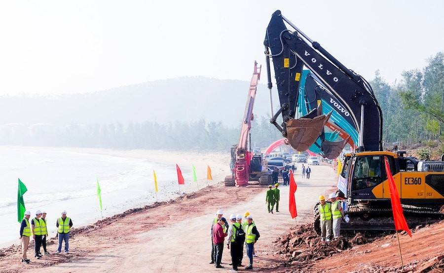 Dự án Đầu tư xây dựng và kinh doanh Cảng nước sâu Cửa Lò tại xã Hải Lộc (Nghệ An)