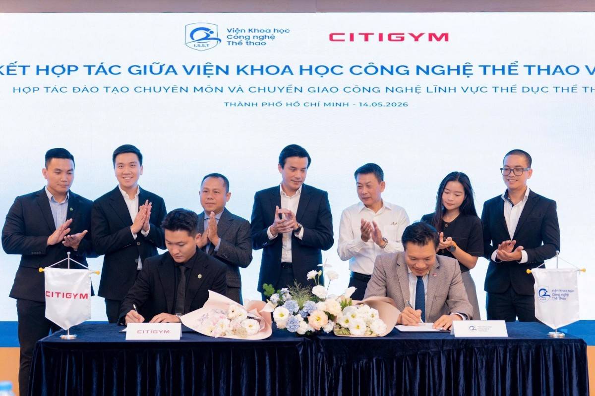 CITIGYM hợp tác Viện Khoa học Công nghệ Thể thao, nâng chuẩn đào tạo Fitness tại Việt Nam