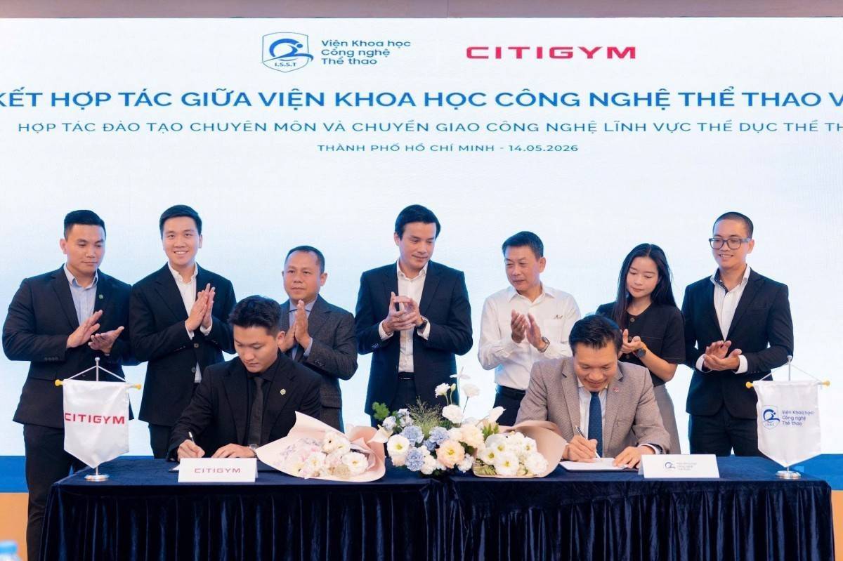 CITIGYM hợp tác Viện Khoa học Công nghệ Thể thao, nâng chuẩn đào tạo Fitness tại Việt Nam