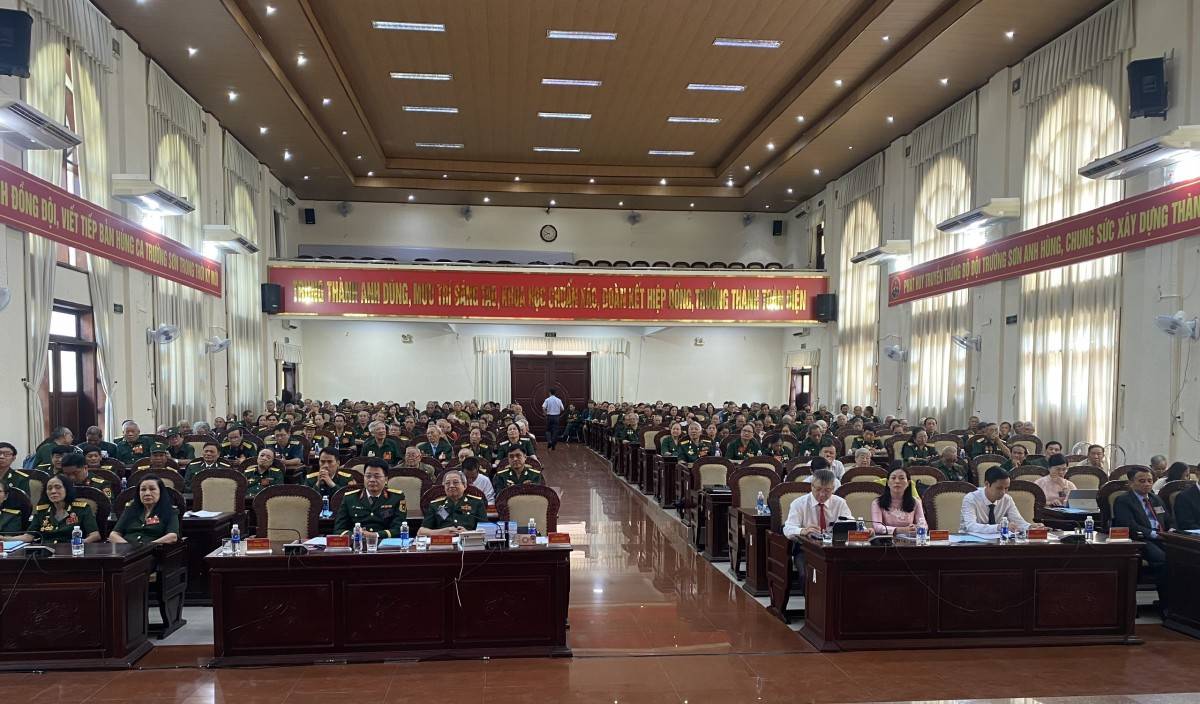Quang cảnh Đại hội Đại biểu Hội Trường Sơn TP. Đà Nẵng nhiệm kỳ 2026-2031