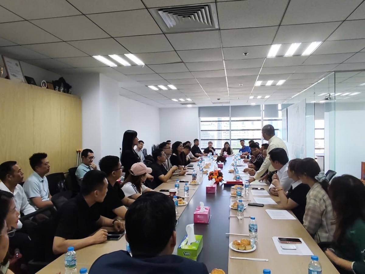 Hiệp hội Doanh nhân Thanh Niên Giang Son (Trung Quốc) thăm Hiệp hội Bất động sản TP.Hồ Chí Minh