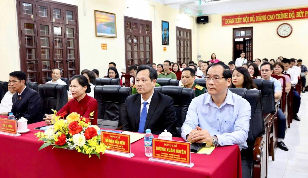 Tân Chánh án TAND tỉnh Lạng Sơn nhận nhiệm vụ từ 15/5/2026