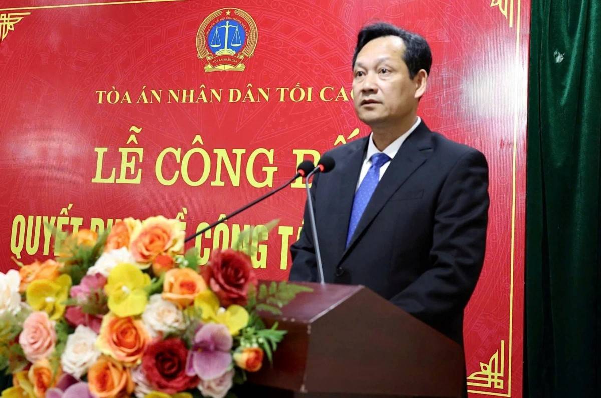 Tân Chánh án TAND tỉnh Lạng Sơn nhận nhiệm vụ từ 15/5/2026