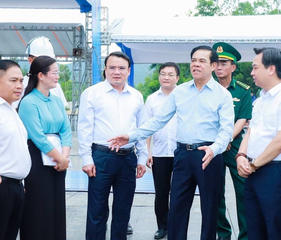 Chủ tịch tỉnh Nghệ An kiểm tra công tác chuẩn bị Lễ khởi công Nhà máy Nhiệt điện LNG Quỳnh Lập hơn 2,2 tỷ USD