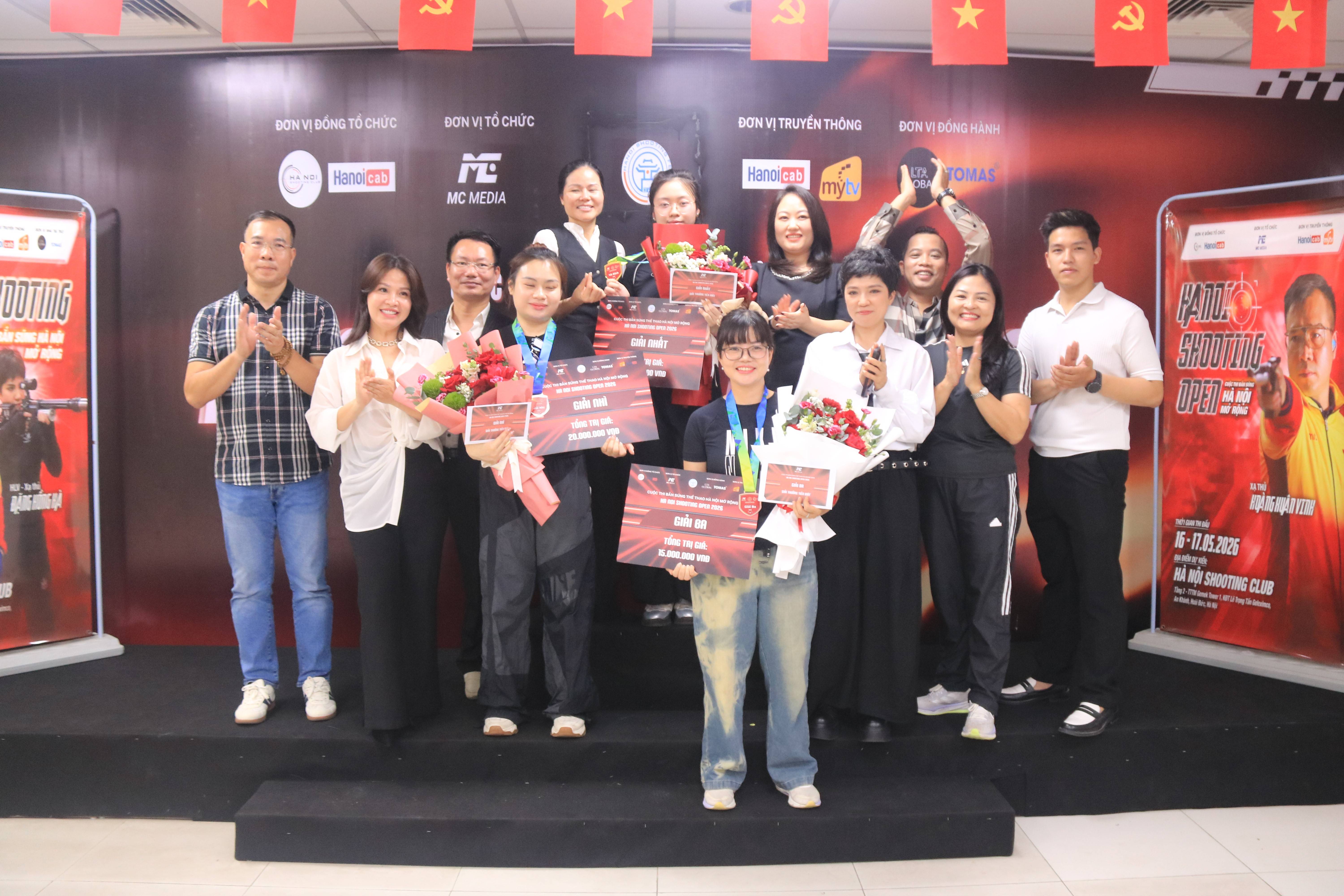 Vận động viên Nguyễn Thu Nga giành Huy chương Vàng tại “Hanoi Shooting Open 2026”