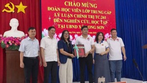 TP. Hồ Chí Minh: Xã Long Sơn sơ kết 1 năm thực hiện mô hình chính quyền 2 cấp