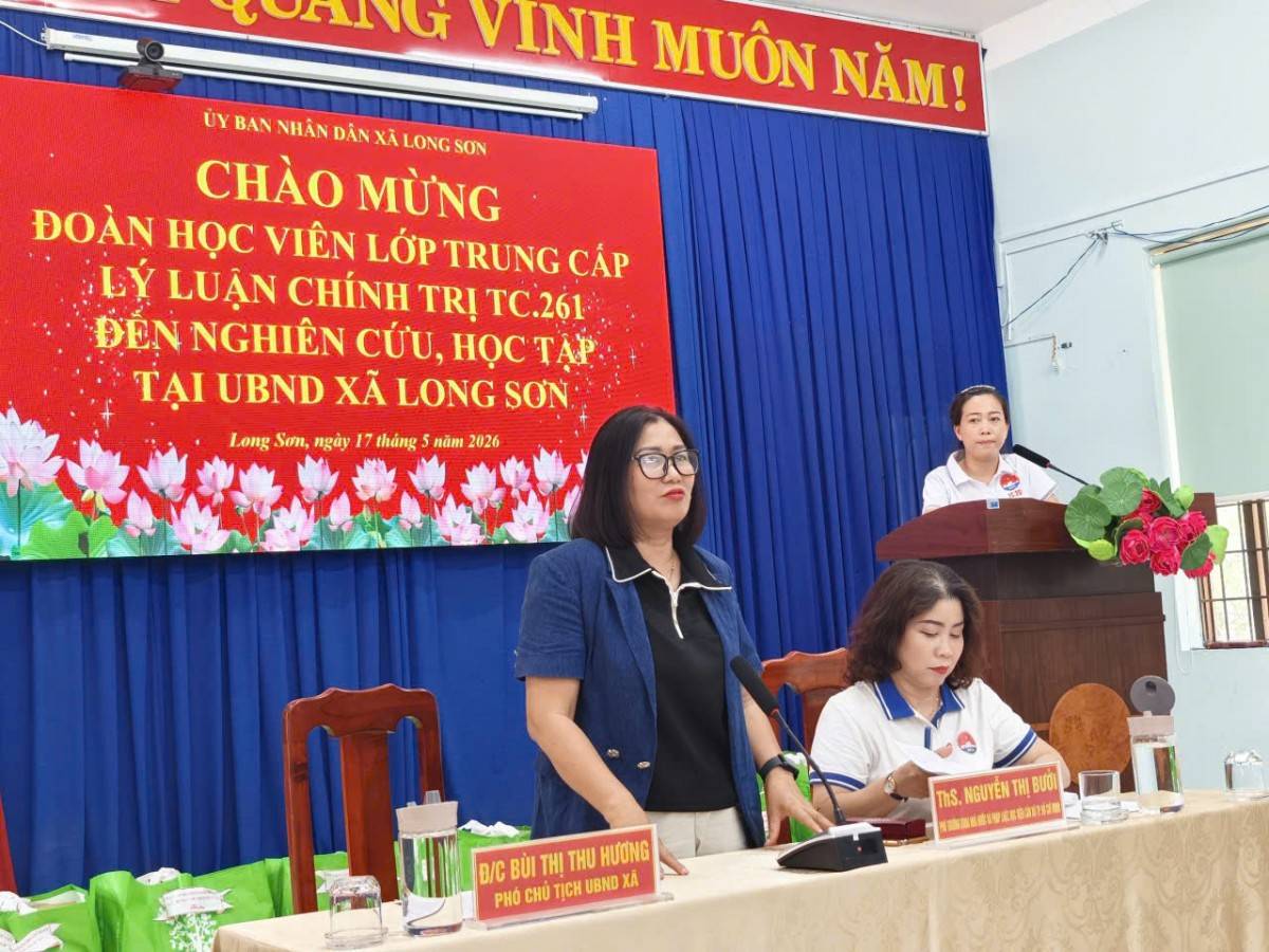 TP. Hồ Chí Minh: Xã Long Sơn sơ kết 1 năm thực hiện mô hình chính quyền 2 cấp