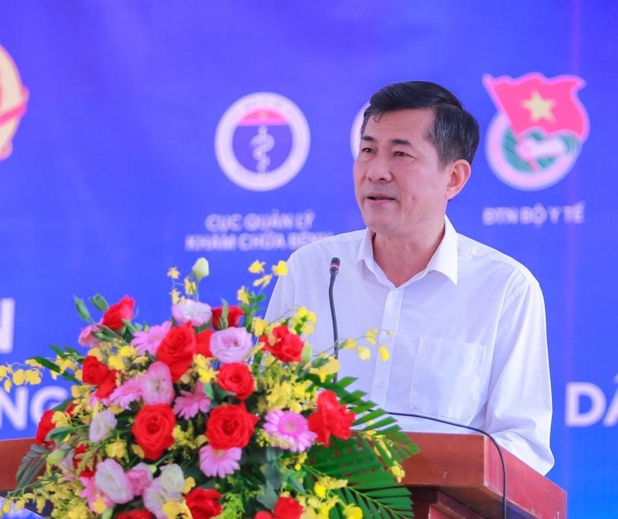 Ông Thái Văn Thành - Phó Chủ tịch UBND tỉnh Nghệ An phát biểu tại buổi lễ