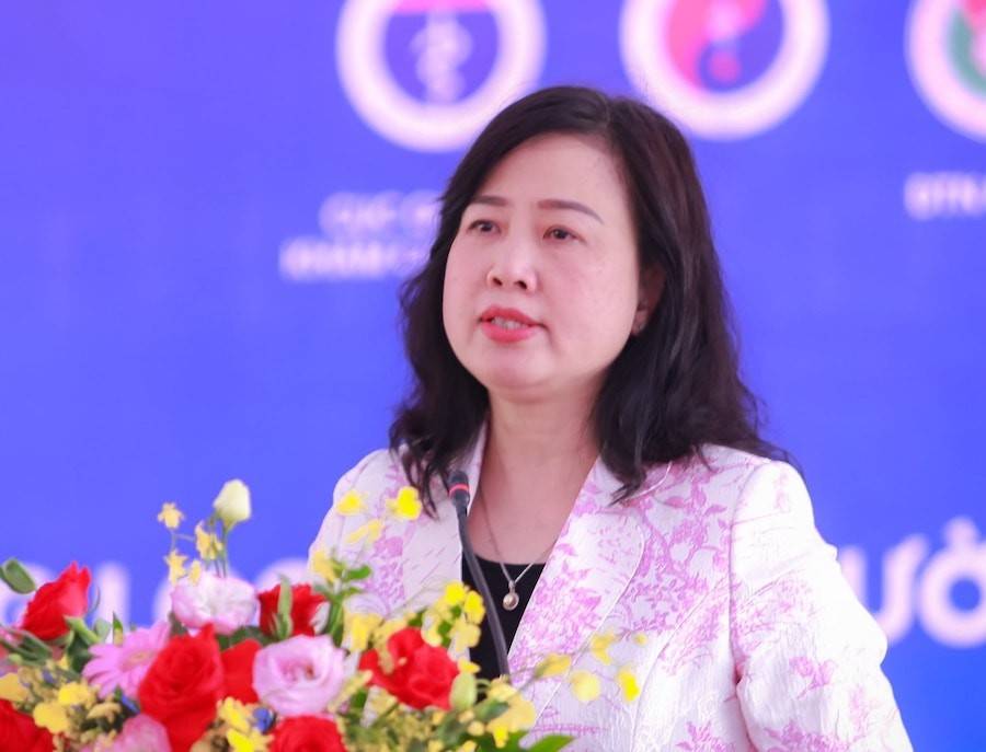 Bộ trưởng Bộ Y tế Đào Hồng Lan 