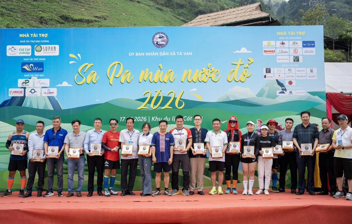Sa Pa mùa nước đổ 2026 lan tỏa sức hút du lịch thể thao giữa đại ngàn Tây Bắc