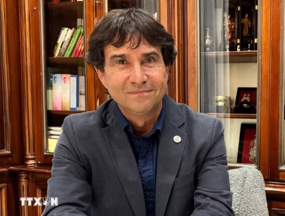 Ông Rodolfo Cáffaro Kramer - Chủ tịch Phòng Thương mại MERCOSUR-ASEAN (Ảnh: TTXVN)
