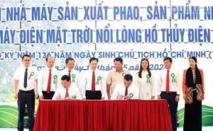 Động thổ siêu dự án điện mặt trời nổi 17.000 tỷ đồng trên hồ thủy điện Sơn La