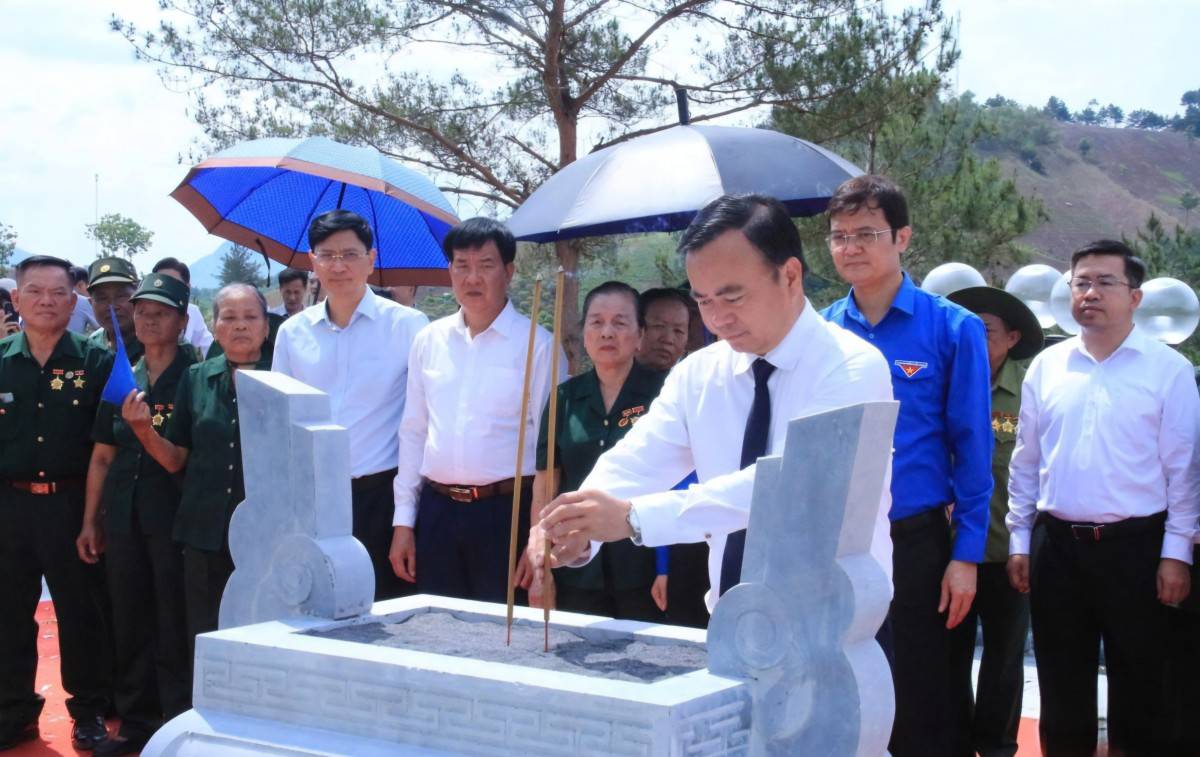 Sơn La: Khánh thành giai đoạn II Di tích Ngã ba Cò Nòi
